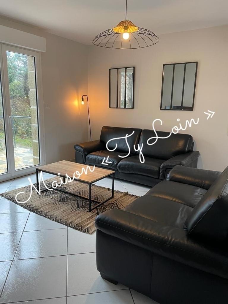 Villa Ty Loin Vue Mer 8 Personnes Logonna-Daoulas Екстер'єр фото